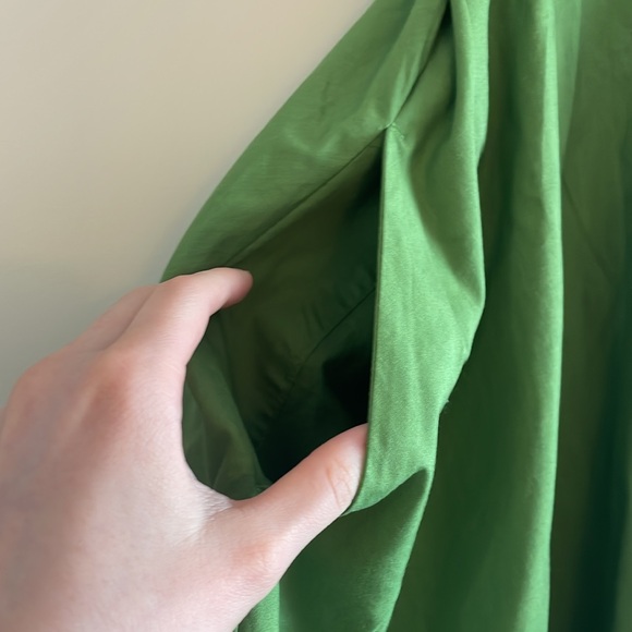 NWT Abercrombie Cotton Poplin Puff Sleeve Dress XS - Picture 4 of 9